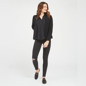 Spanx Vintage Distressed Ankle Skinny Jeans